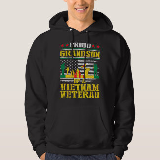 Sudadera Orgulloso Nieto De Veteranos De Guerra De Vietnam
