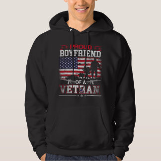 Sudadera Orgulloso Novio De Un Veterano Experto Militar De