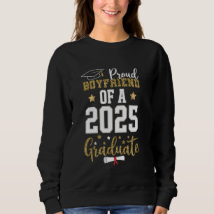 Sudadera Orgulloso Novio De Una Clase De Graduada 2025