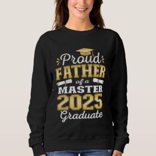 Sudadera Orgulloso padre de la familia de graduados de la c