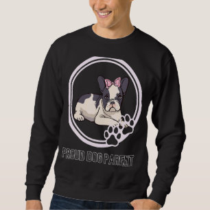 Sudadera Orgulloso padre de perro Bulldog francés cachorros