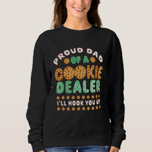 Sudadera Orgulloso padre de un vendedor de galletas Grupo S
