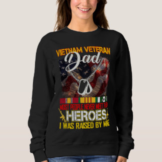 Sudadera Orgulloso Padre De Un Veterano Vietnamita Mi Hija