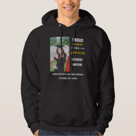 Sudadera Orgulloso Padre Del Graduado | Camiseta fotográfic