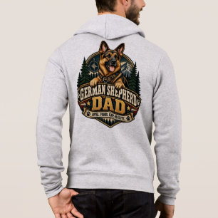 Sudadera Orgulloso Padre Pastor Alemán Insignia Vintage