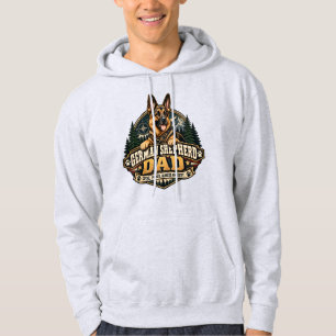 Sudadera Orgulloso Padre Pastor Alemán Insignia Vintage