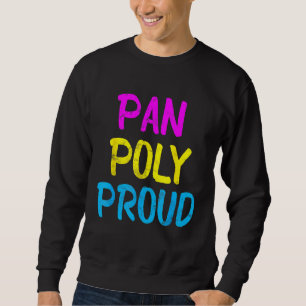 Sudadera Orgulloso Pan Pansexual Poliamoroso Orgullo LGBTQ