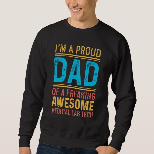 Sudadera Orgulloso Papá Amoroso Papá (Anverso)