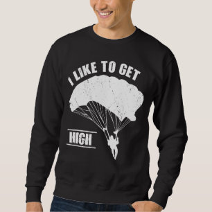 Sudadera Orgulloso Paracaídas Buceando Me Gusta Hacerme Alt