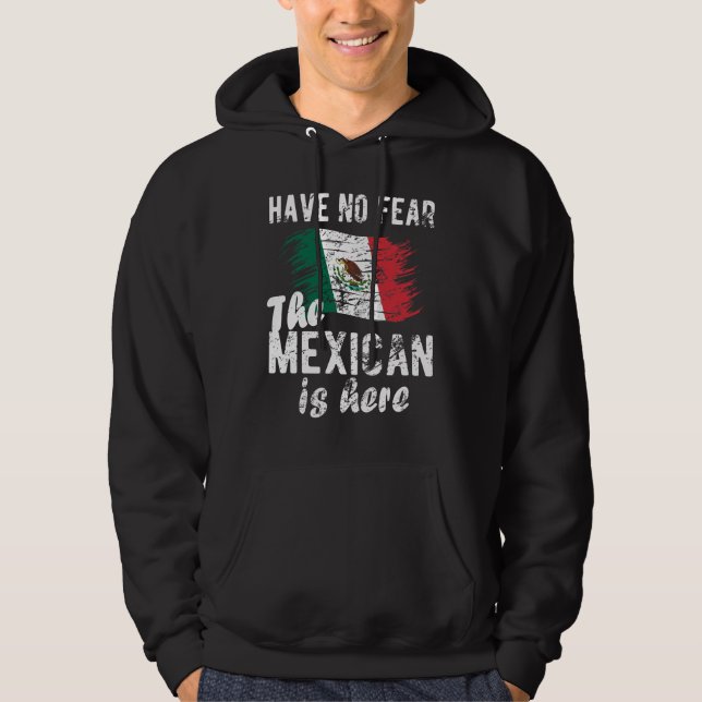 Sudadera Orgulloso patrimonio mexicano México Rota Bandera  (Anverso)