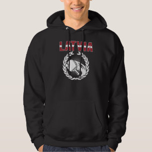 Sudadera Orgulloso Ping Pong Letón Soporte de Tenis de Me