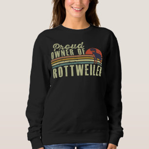 Sudadera Orgulloso Propietario De Rottweiler
