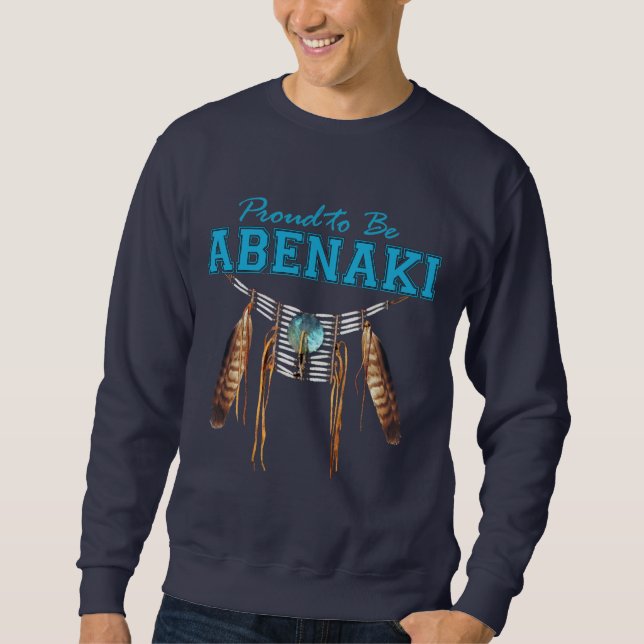 Sudadera Orgulloso ser Abenaki (Anverso)