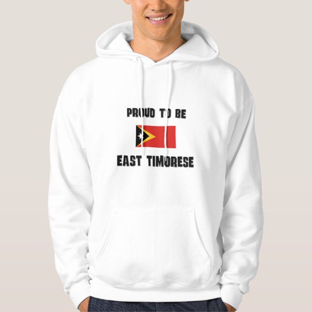 Sudadera Orgulloso ser DE TIMOR DEL ESTE (Anverso)