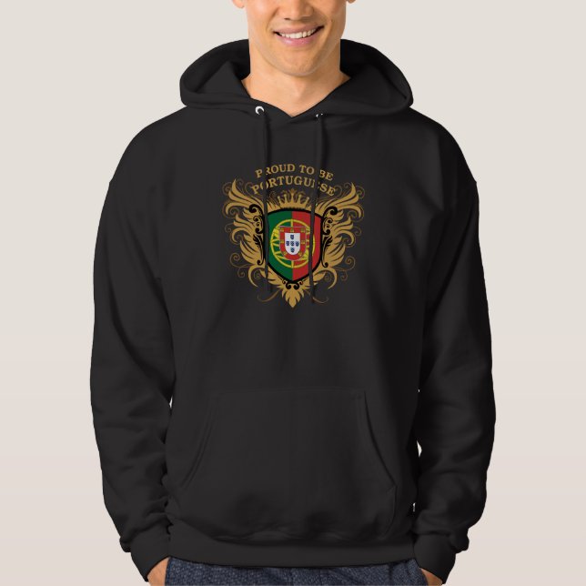 Sudadera Orgulloso ser portugués (Anverso)