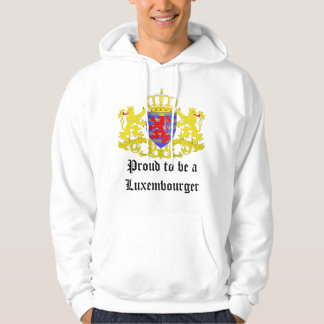 Sudadera Orgulloso ser un luxemburgués