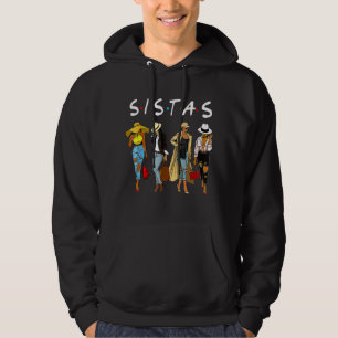 Sudadera Orgulloso Sistas Negros Reina Melanin Afro Amer Af