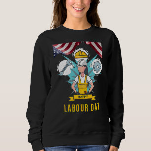 Sudadera Orgulloso trabajador - Camiseta de trabajo duro y