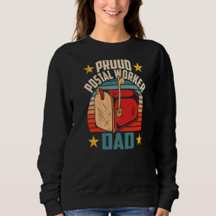 Sudadera Orgulloso trabajador postal papá Postman Mailman C