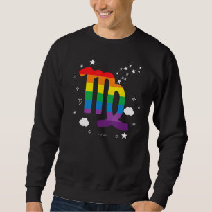 Sudadera Orgulloso Virgo Astrología Zodiac Rótulo Horoscopi