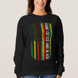 Sudadera Orgullosos Afro Afroamericanos Jóvenes E Historia 