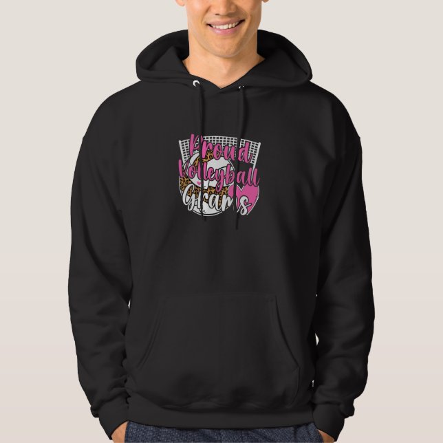 Sudadera Orgullosos Jugadores De Voleibol De Gram (Anverso)