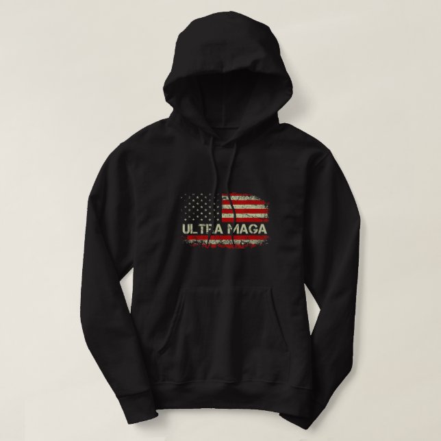 Sudadera Orgullosos republicanos patrióticos ultra mega  (Diseño del anverso)