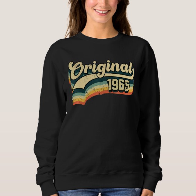Sudadera Original 1965 Retro 57ª Leyenda de cumpleaños (Anverso)