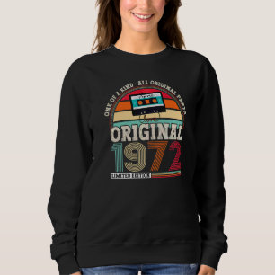 Sudadera Original 1972 50º Cumpleaños Para Hombres Y Mujere