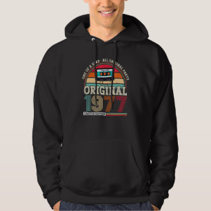 Sudadera Original 1977 45º Cumpleaños Para Hombres Y Mujere