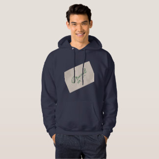Sudadera Original 1 Navy Blue Men's Adult Hoodie 