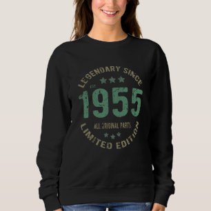 Sudadera Original Desde 1955 Leyenda Vintage Regalo de Cump