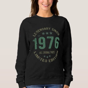 Sudadera Original Desde 1976 Regalo de Cumpleaños Leyenda V