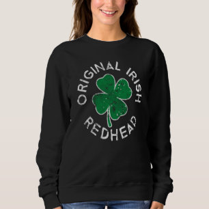 Sudadera Original Irlandés Pelirroja Afortunado C Día de Sa