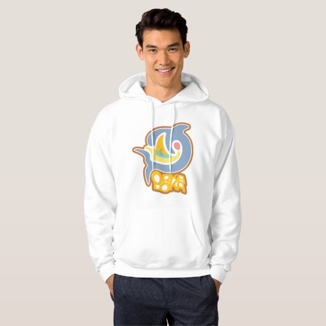 Sudadera ORKA LOKA / ORCA LOCA BY MASANSER pixelat (Anverso completo)