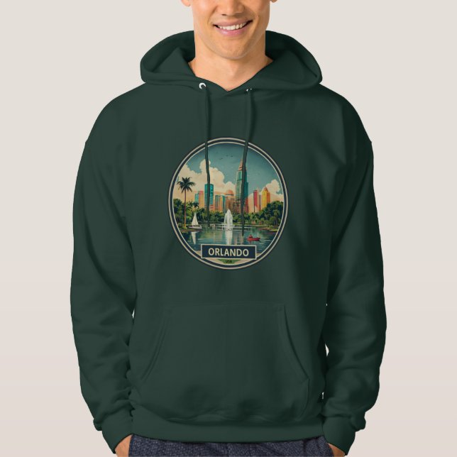Sudadera Orlando de estilo vintage (Anverso)