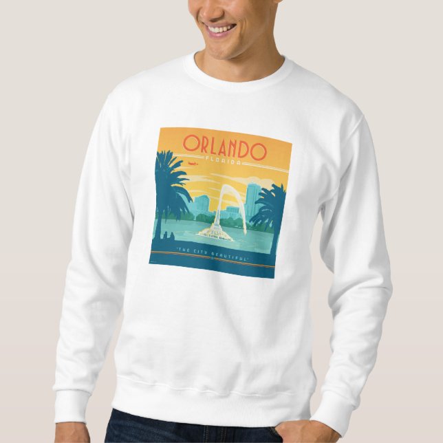 Sudadera Orlando Florida (Anverso)