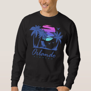 Sudadera Orlando Florida Family Vacation Trip Retro Vintage