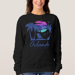 Sudadera Orlando Florida Family Vacation Trip Retro Vintage