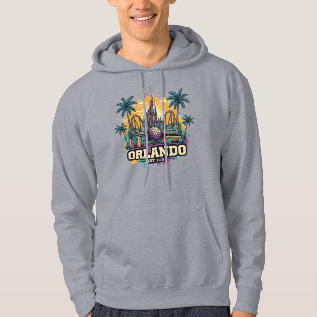 Sudadera Orlando Florida T-Shirt | Sunshine State Travel (Anverso)