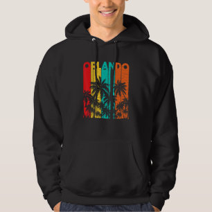 Sudadera Orlando Florida Vintage Retro Tropical Summer Men