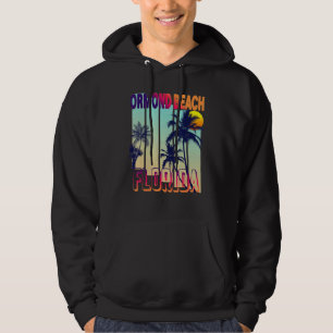 Sudadera Ormond Beach Retro Vintage Style Palm Tree