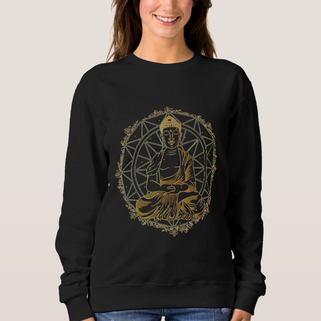 Sudadera Ornamente Mandala Ganesha Tribal (Anverso)