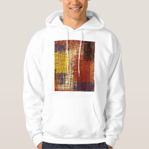 Sudadera Ornamento bordado, líneas de colores, estilo bohem