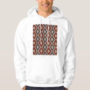 Sudadera Ornamento étnico bohemio inmaculado