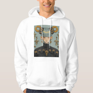 Sudadera Ornate Steampunk Fantasy Anime Chica