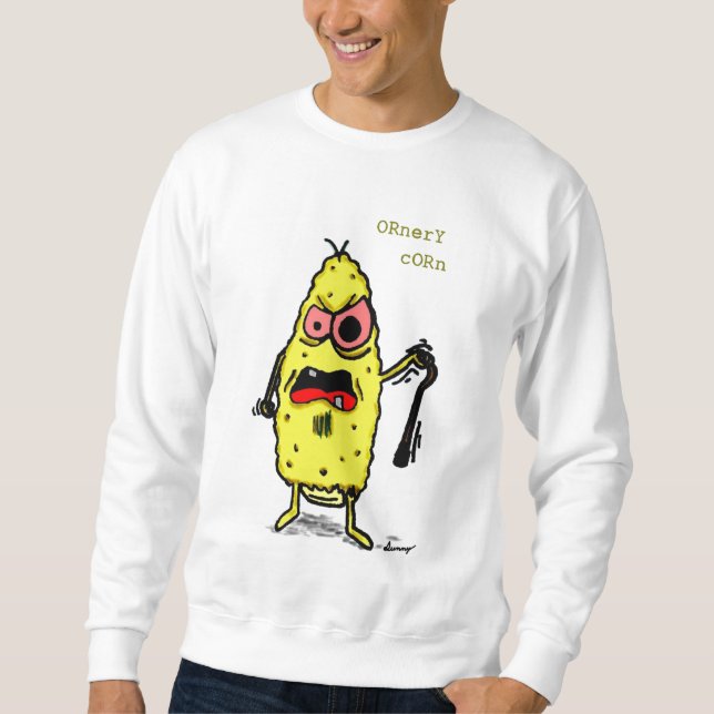 Sudadera Ornery Corn Mens Sweatshirt (Anverso)