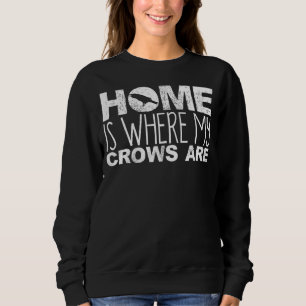 Sudadera Ornitólogo Chiste Crows Raven Birdwatcher Birds C
