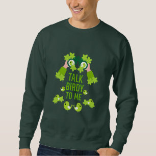 Sudadera Ornitólogo observador de aves