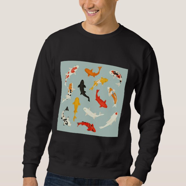 Sudadera Oro Koi Fish (Anverso)